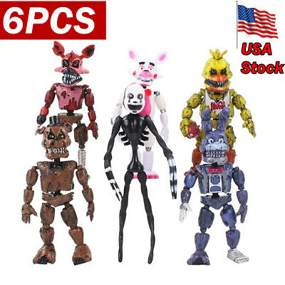 5pcs SET FNAF Five Nights at Freddy's Sister Location Action Figures USA  Stock