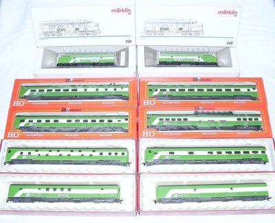 Märklin H0 - 3481 - Diesel-electric locomotive GM EMD F-7 - Catawiki