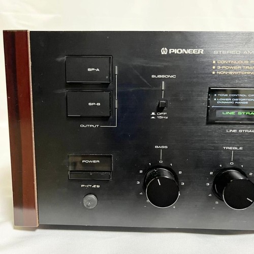 Pioneer A-120D Stereo preamplifier vintage amplifier Black Vintage from JAPAN - Picture 7 of 13