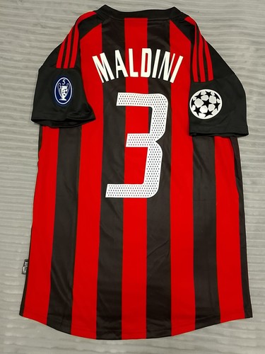Camiseta de fútbol Paolo Maldini Estilo Retro Milán 02-03 - Imagen 8 de 10