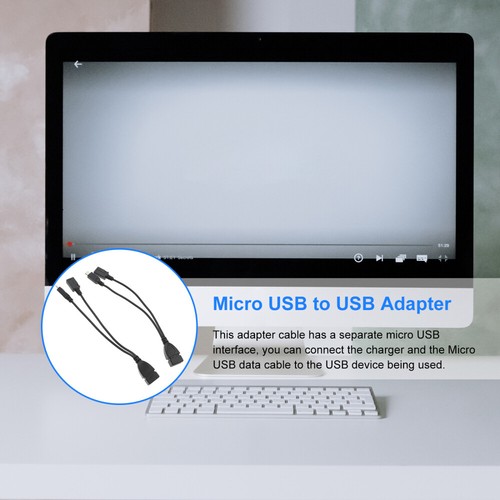 2 PCS Mini Usb Converter Female to OTG Conversion Supply - 第 2/12 張圖片