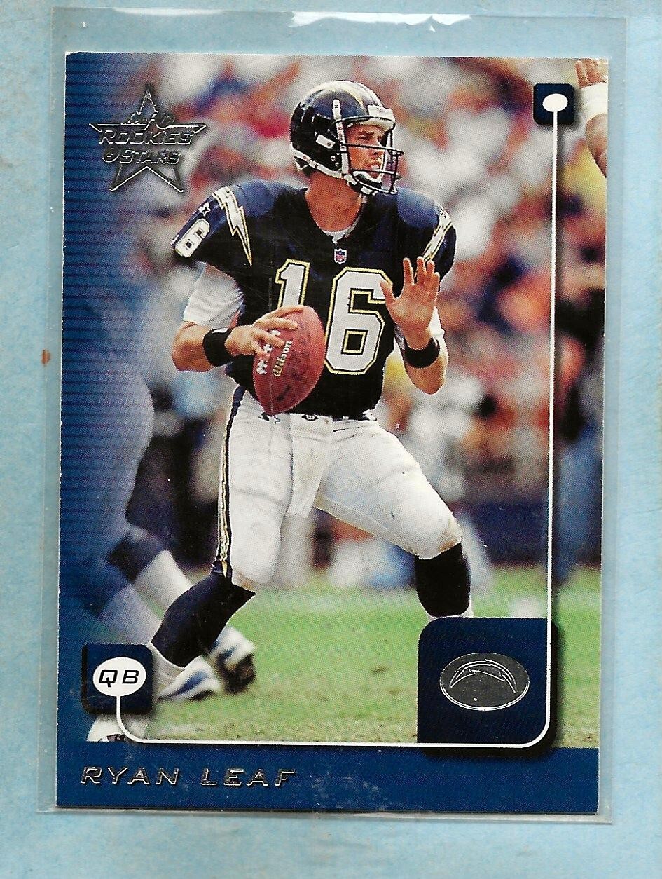 RYAN LEAF - 1999 Leaf Rookies & Stars - #159 - Chargers - Comb. Shipping