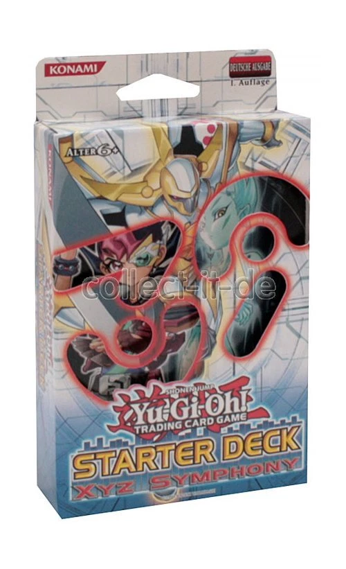 KONAMI Yugioh - Starter Deck 2012 Xyz Symphony - Deutsch