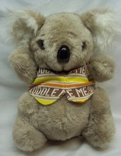 VINTAGE 1979 Daekor "KUDDLE ME" KOALA BEAR W/ VEST 9" Plush STUFFED ANIMAL Toy