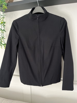  St Michael Vintage Black Size 10 Zip Up Smart Jacket Vintage 