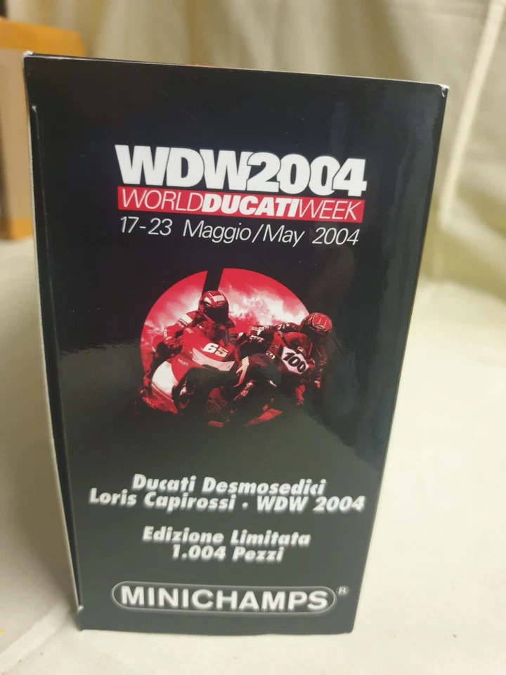 1/12 Minichamps Loris Capirossi WDW 2004 - Ltd Ed 1004 pcs - Image 2 of 4