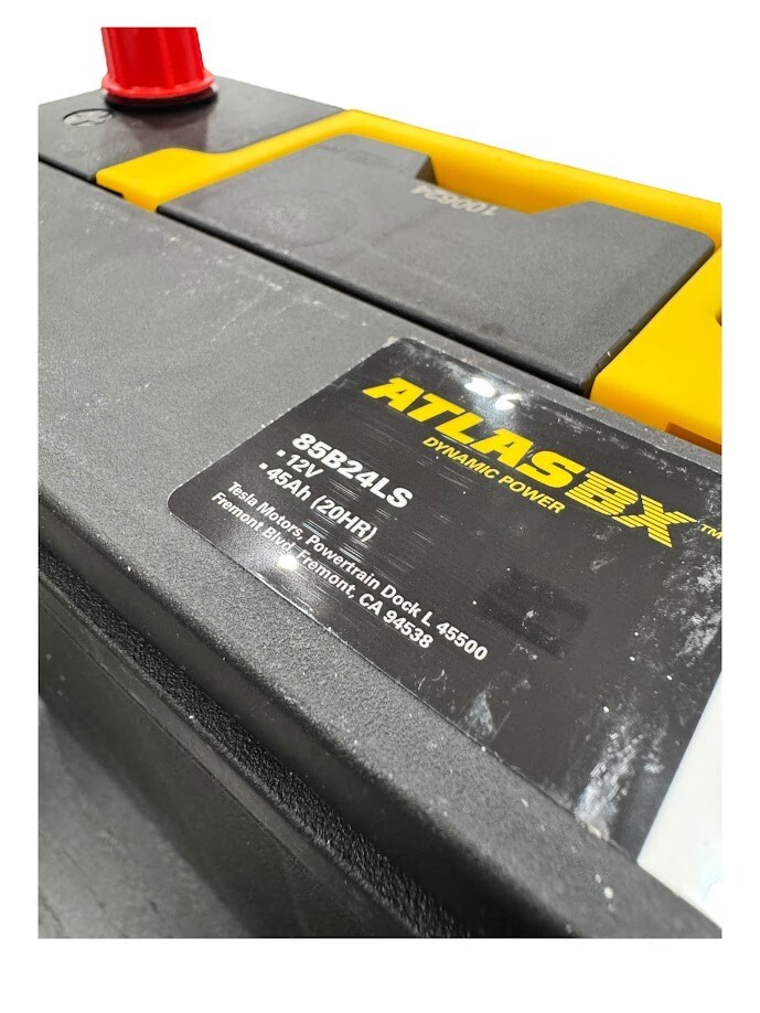 3×3EYES① 17-24 Tesla Model 3 Y 12V Battery 45Ah Hankook AtlasBX