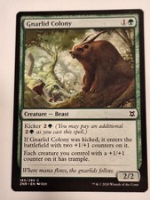 Gnarlid Colony - Zendikar Rising - Magic the Gathering MTG Nice!