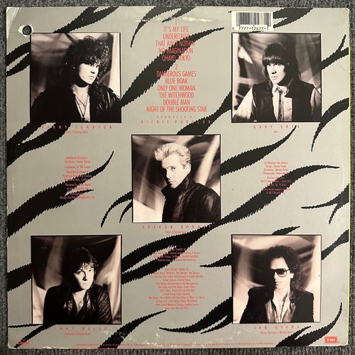 Alcatrazz Dangerous Games LP Vinyl Record 1986 Capitol Graham Bonnet Hard Rock - Picture 2 of 4