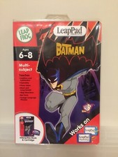 Neu, LeapFrog LeapPad WB "Batman" Interaktives Buch und Patrone mit mehreren Themen