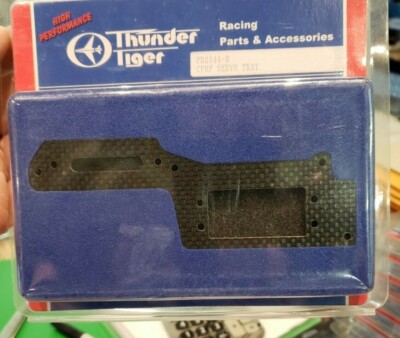 Thunder Tiger PD2444-B Carbon Fiber Servo Tray ER-1 Optional Parts Black