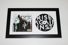 RISE AGAINST BAND SIGNED FRAMED 'WOLVES' CD COVER BOOKLET w/COA ALBUM TIM +3