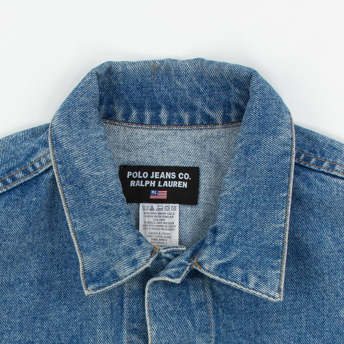 Polo Jeans Ralph Lauren Type II 2 Denim Trucker jacket | eBay Polo Jeans Ralph Lauren Type II 2 Denim Trucker jacket | eBay