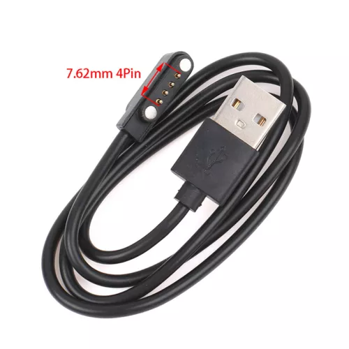 2-Pin Universal USB Daten Ladekabel Magnetisches Ladegerät für Smart Watch 4 Typ - Bild 22 von 23
