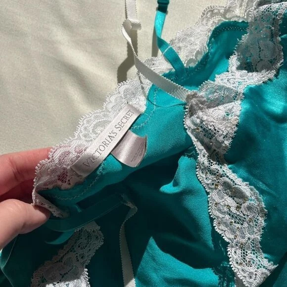 UNDERCOVER victorias secret y2k blu fata mini abito slip donna piccolo