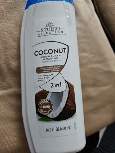 STUDIO SELECTION Coconut Dandruff SHAMPOO & Conditioner 14.2 OZ
