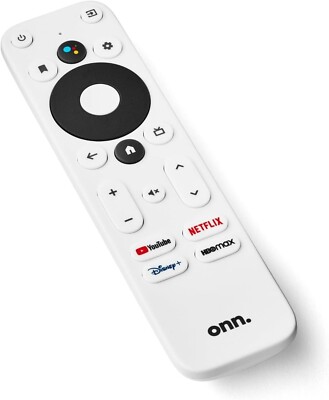 onn. Android TV UHD Streaming Box - Black