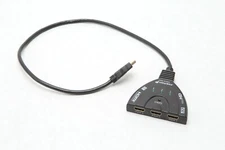 FOSMON 3 X 1 PIGTAIL SWITCH 50 CM HDMI CABLE  D11b