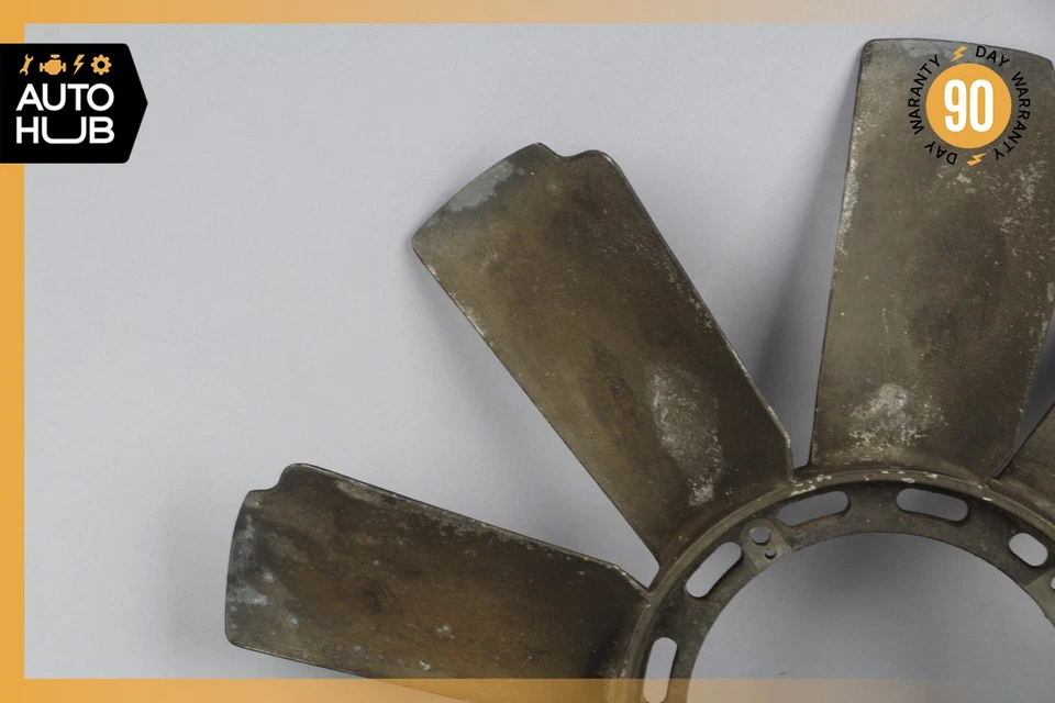 84-91 Mercedes W126 500SEC 560SEC motor ventilador de refrigeração lâmina 1162051906 fabricante de equipamento original - Imagem 2 de 4