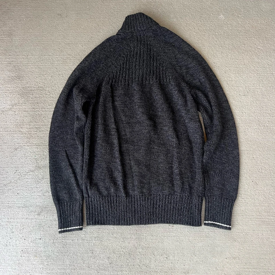 Chaqueta Icebreaker Hombre Lana Merino Cremallera Completa Gris Oscuro Talla S Foto 2 de 4