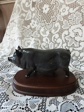 Royal Doulton? Vietnamese Pot Bellied Pig on Plinth