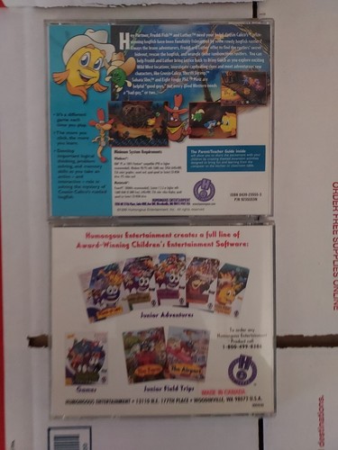 (2) Freddi Fish & The Case Of The Missing Kelp Seeds & Vol 4 PC CD-ROM #191 - Picture 10 of 15