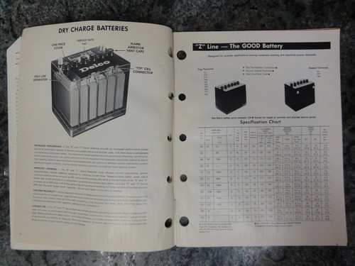 nos w87 z87 e2000 delco automotive battery group 72 - Picture 14 of 24