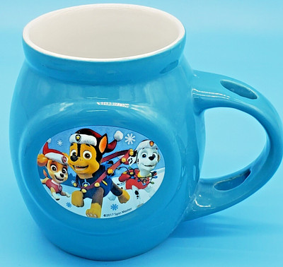 Paw Patrol Winter Holiday Coffee Hot Cocoa Mug. 2017 Spin Master