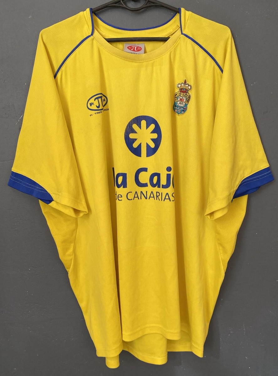 MEN'S FC LAS PALMAS CANARIAS 2004/2005 HOME SOCCER FOOTBALL SHIRT