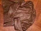 vtg 60's Brooks leather Motorcycle Jacket- sz 44 Brown Cafe Racer — photo 6