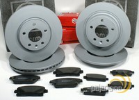 Zimmermann Bremsscheiben BremsbeläGe Vorne Hinten FüR Opel Zafira Tourer C [P12]