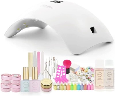 Kit Color Gel iro gel Gel Nail Starter Kit [Color Gel 4color (Red / Blue / Yellow ...