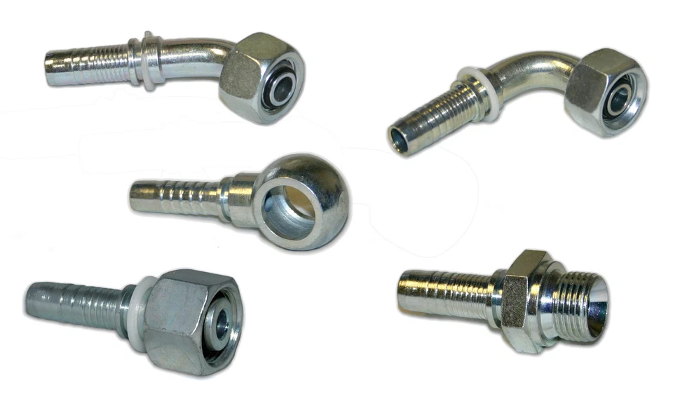 MANULI 10 X HYDRAULIC BSP FITTINGS - MALE, FEMALE, ELBOWS, BANJO - 1/4" TO 1"