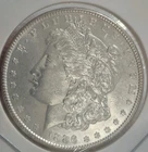 1886-P AU/UNC Detail Morgan Silver Dollar Must Have Morgan High Bid Wins #1986