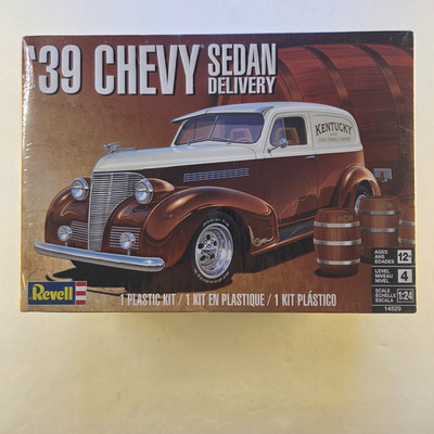 39 Chevy Sedan Delivery Revell 1:24 Skill Level 4 In Factory Sealed Box