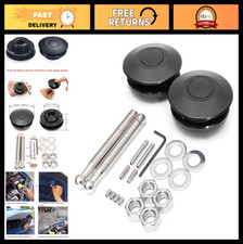 Universal Quick Release Hood Pins Kit - 2 Pack 2.44 Diameter Push Button Lock