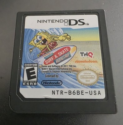 SpongeBob s Surf & Skate Roadtrip (Nintendo DS) - getestet & funktionsfähig | Nickelodeon