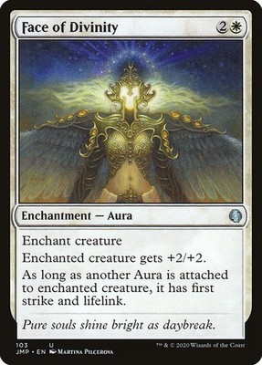 Face of Divinity NonFoil Jumpstart 103 NM MTG