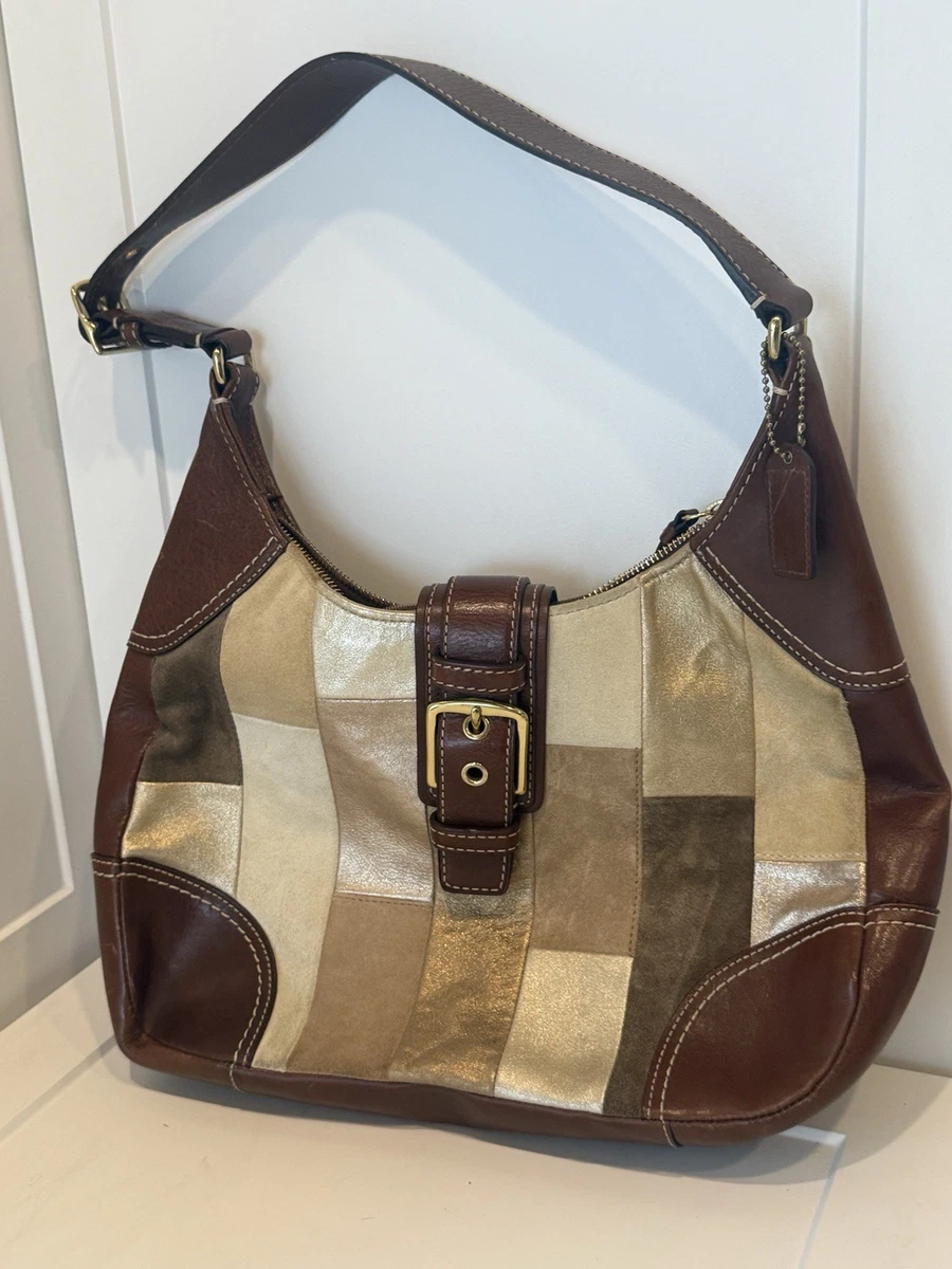 Coach Suede Hobo Bags for Women for sale - eBay