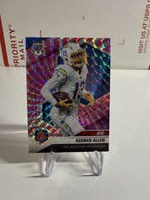 KEENAN ALLEN CHARGERS 2021 MOSAIC FOTL PINK SWIRL PRIZM /11 SSP 🔥