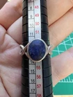 VTG Signed Sterling Silver Blue Sodalite Ring  Size6.5