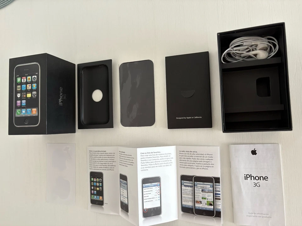 box iphone 3G 8Gb a1241 ( collectable) - Imagen 2 de 4