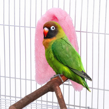 Comfort Corner Fleece Bird Blanket Parrot Cage Snuggle Hut Warm Bird Nest House
