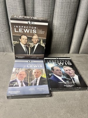 Inspector Lewis The Complete Series DVD Discs Set Seasons 1 2 3 4 5 6 7 8