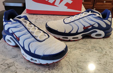 Nike Air Max Plus TN Tuned rosse bianche e blu CJ9928100 nuove da uomo super rare 12,5
