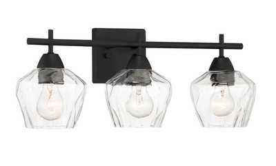 Minka Lavery 3173 Camrin 3 Light 21''W Vantage Bathroom Vanity Coal *NEW*