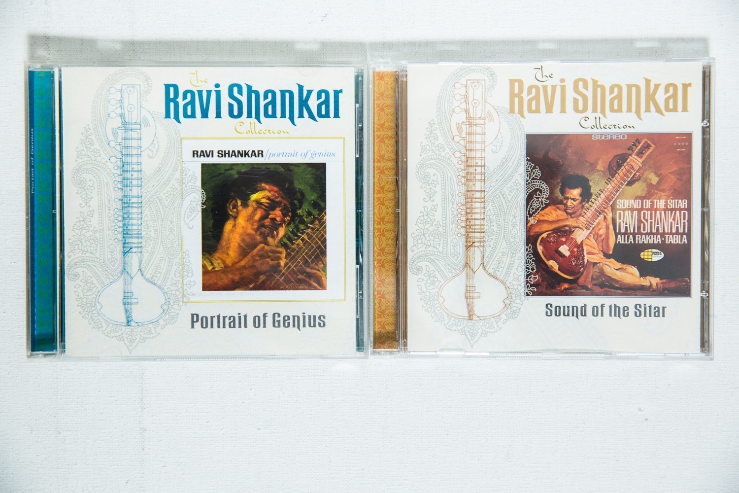 Ravi Shankar Sound of the Sitar / Portrait Of A Genius CDs Classical Indian Raga
