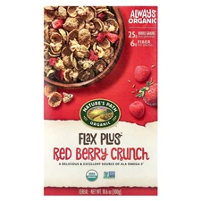 Organic Flax Plus® Cereal,  Red Berry Crunch, 10.6 oz (300 g)