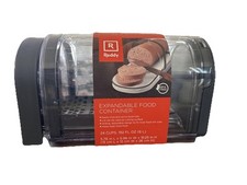 Reddy Black Expandable Food Container for Dogs Large for fresh food DD