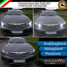 CONVERSIONE FARI FULL LED CHRYSLER CROSSFIRE LED 16000 LUMEN CANBUS BIANCO